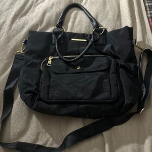 Stylish Black Tote Bag